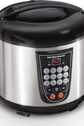 Hamilton Beach 14 in 1 Multi Cooker, 4.5 Quarts,Stainless Steel ,37571, used, scratches - with | Sold by Uncle Wiener's Wholesale