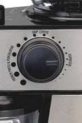 Hamilton Beach Burr Coffee Grinder 80385: 18 Settings, Dishwasher - Safe Parts, 14 Cup Capacity, Black - with <B>Dimensions (Overall):</B> 11 Inches (H) x 8 Inches (W) x 5 Inches (D) | Sold by Uncle Wiener's Wholesale