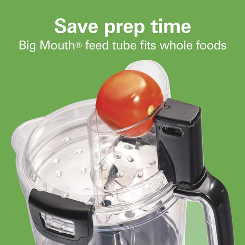 Hamilton Beach Stack & Snap Duo Food Processor, 14 Cup Capacity, 70585, used item, missing parts, photo added - with | Sold by Uncle Wiener's Wholesale