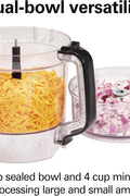 Hamilton Beach Stack & Snap Duo Food Processor, 14 Cup Capacity, 70585, used item, missing parts, photo added - with | Sold by Uncle Wiener's Wholesale