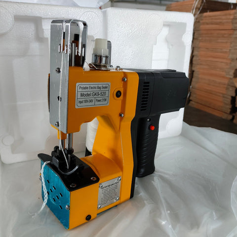 Handheld Fast Speed Bag Sealing Machine – Heavy - Duty Portable Industrial Stitcher GK9520 - with | Sold by Uncle Wiener's Wholesale