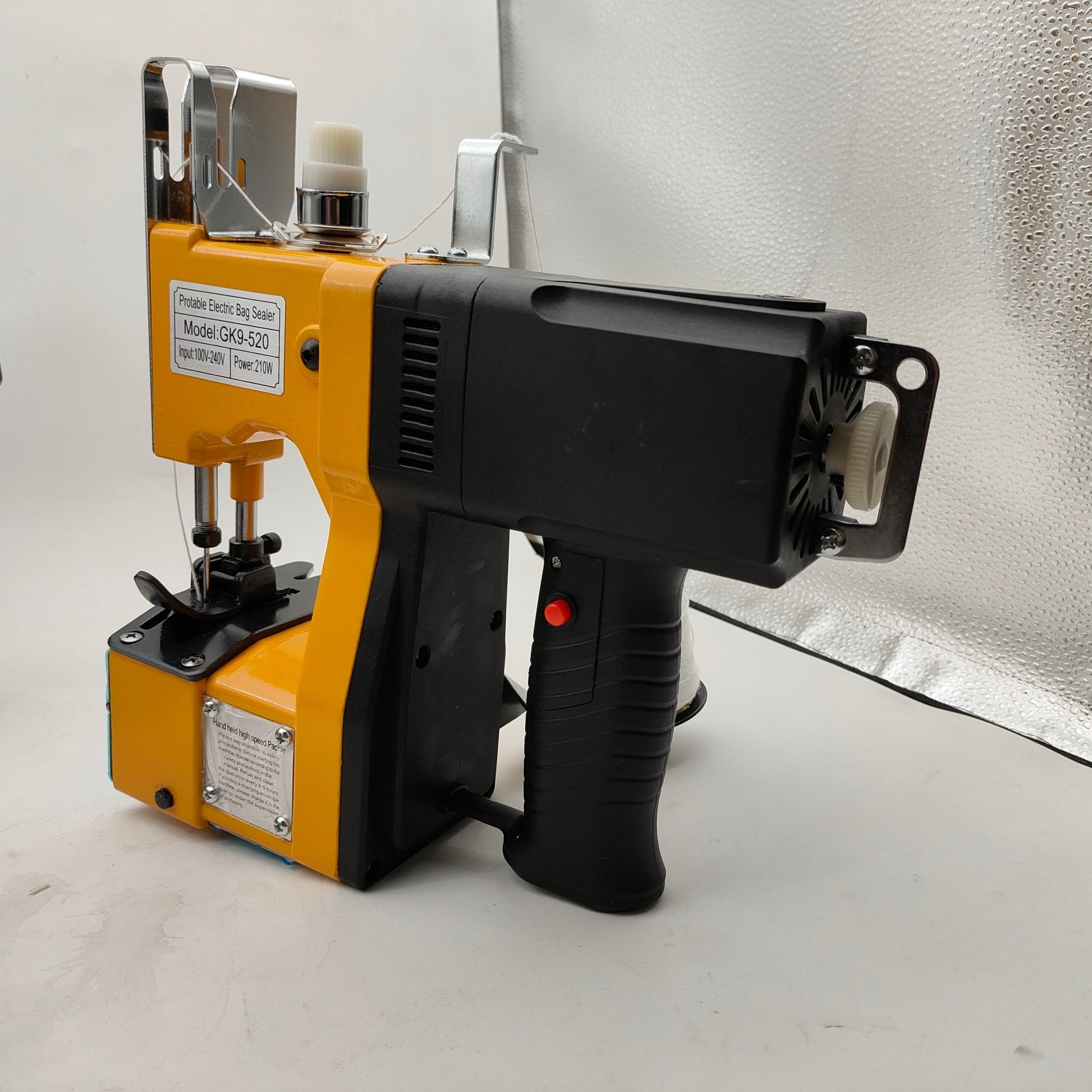 Handheld Fast Speed Bag Sealing Machine – Heavy - Duty Portable Industrial Stitcher GK9520 - with | Sold by Uncle Wiener's Wholesale