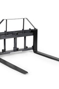 Hay Frame & Pallet Fork Combo for John Deere Global Euro Mount – 48 Forks, 49 Spear, Gray TFRLD46EURO - with | Sold by Uncle Wiener's Wholesale