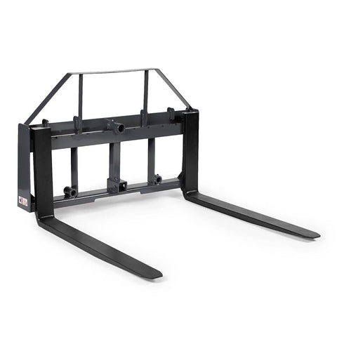 Hay Frame & Pallet Fork Combo for John Deere Global Euro Mount – 48 Forks, 49 Spear, Gray TFRLD46EURO - with | Sold by Uncle Wiener's Wholesale