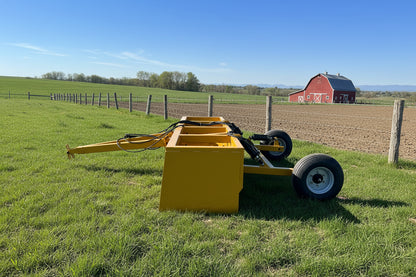 HD Box Scraper Tractor Hydraulic Tilt Land Leveler 8FT 10FT 12FT Heavy Duty BSHDTL - with 8 FT | Sold by Uncle Wiener's Wholesale