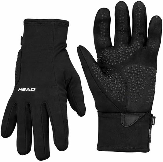 HEAD Men’s Ultrafit Touchscreen Running Gloves – Lightweight Thermal Grip for Cold Weather Training - with XL | Sold by Uncle Wiener's Wholesale