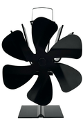 Heat Powered Stove Fans – 4 & 6 Blade Models Eco - Friendly Wood Stove Circulators, No Electricity Needed - with 6 Blade | Sold by Uncle Wiener's Wholesale