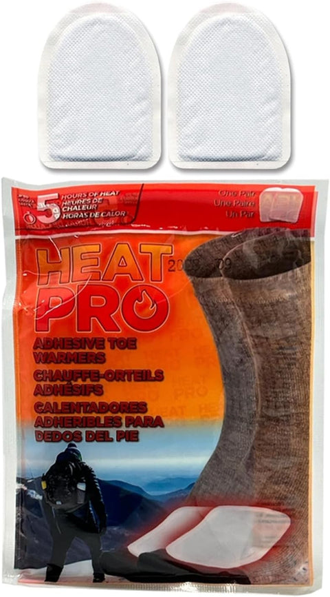 HEAT PRO Adhesive Toe Warmers – 30 Pair Pack – Up to 5 Hours of Heat 810061653153 - with | Sold by Uncle Wiener's Wholesale