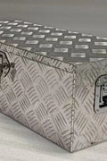 Heavy Duty 30" Aluminum Truck Bed Tool Box – Silver Storage Chest with 2 Keys – AB03013 - with | Sold by Uncle Wiener's Wholesale