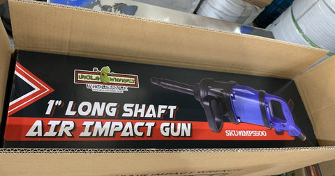 High-torque air impact gun 5500 Nm in blue pistol grip design
Side view of 4000 lb pneumatic impact wrench
Heavy-duty air tool with industrial workshop background
Pneumatic air gun for automotive repair use
