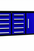 Heavy - Duty 5.5FT Steel Workbench – 10 & 15 Drawer Tool Bench with Locks & EVA Liners - with Stainless 10 Drawers | Sold by Uncle Wiener's Wholesale
