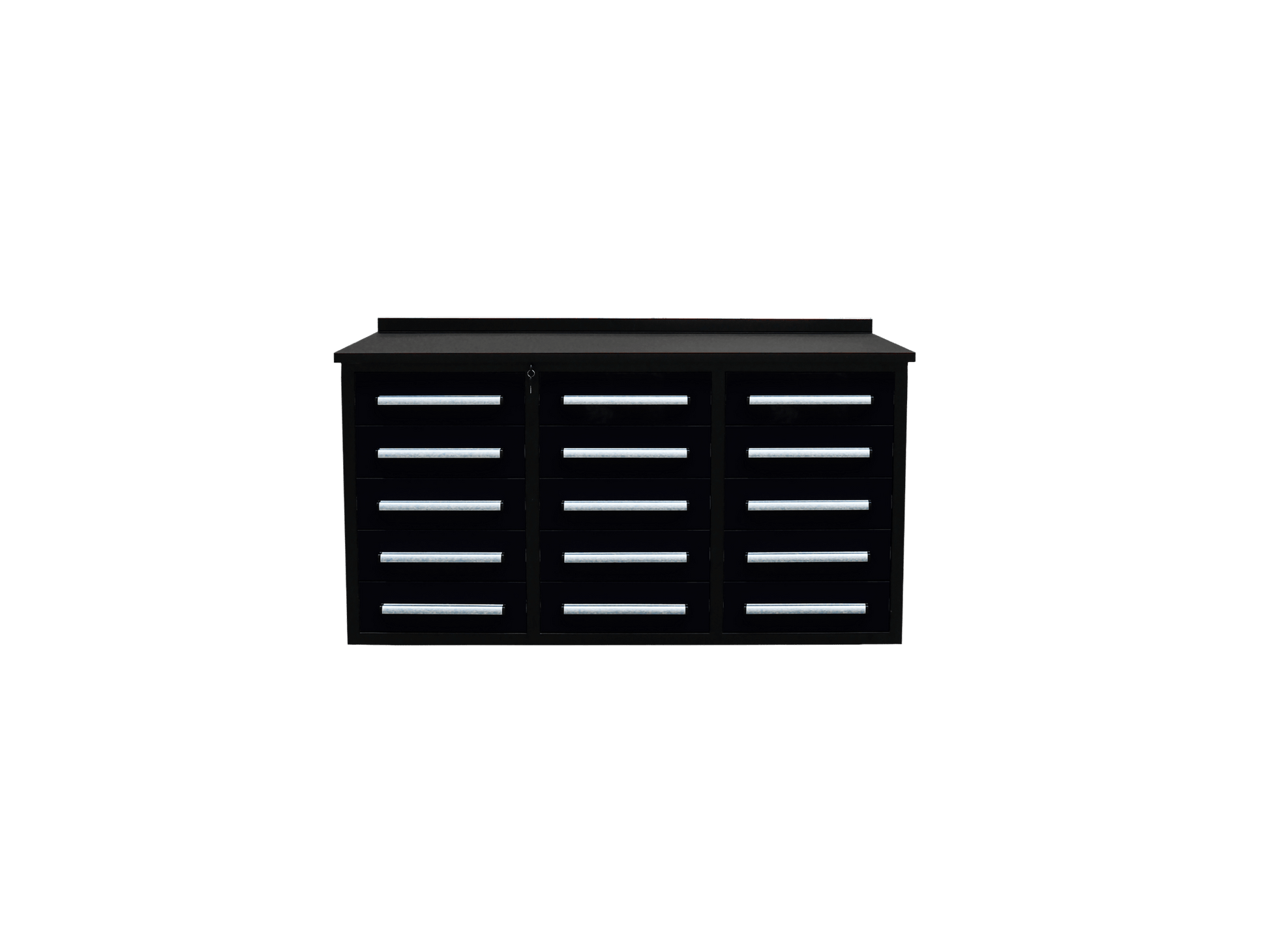 Heavy - Duty 5.5FT Steel Workbench – 10 & 15 Drawer Tool Bench with Locks & EVA Liners - with Stainless 15 Drawers | Sold by Uncle Wiener's Wholesale