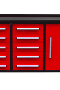 Heavy - Duty 5.5FT Steel Workbench – 10 & 15 Drawer Tool Bench with Locks & EVA Liners - with Stainless 10 Drawers | Sold by Uncle Wiener's Wholesale