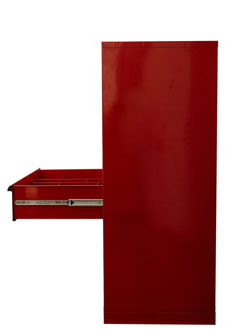 Heavy - Duty 8 - Drawer Tool Cabinet Parts & Bolt Bin Forklift Base 200 lb Slides & Dividers - with With Forklift Base 36" W × 24" D × 59.8" H | Sold by Uncle Wiener's Wholesale