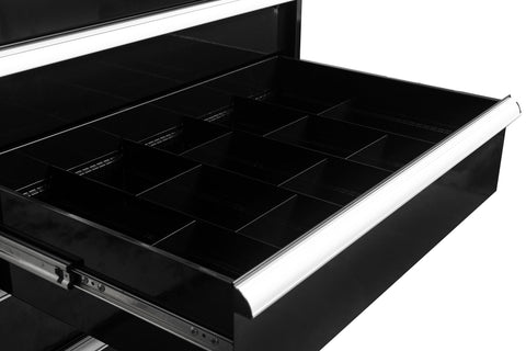 Heavy - Duty 8 - Drawer Tool Cabinet Parts & Bolt Bin Forklift Base 200 lb Slides & Dividers - with Overall Cabinet 36" W × 24" D × 57" H | Sold by Uncle Wiener's Wholesale