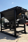 Heavy Duty Aggregate Hopper System – 30" Belt Conveyor with Electric Drive | Model 250401S - with | Sold by Uncle Wiener's Wholesale