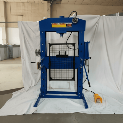 Heavy - Duty Air & Hydraulic Shop Presses (30 to 200 Ton Models) - General Equipment with 30 Ton SP30AH01 | Sold by Uncle Wiener's Wholesale