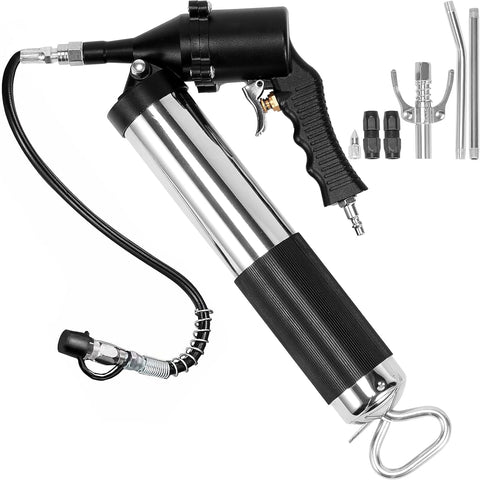 Heavy Duty Air Operated Grease Gun – 4000 PSI with Flexible Hose AGG146AH - with | Sold by Uncle Wiener's Wholesale