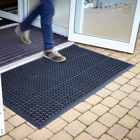 Heavy Duty Anti - Fatigue Rubber Mats - with | Sold by Uncle Wiener's Wholesale