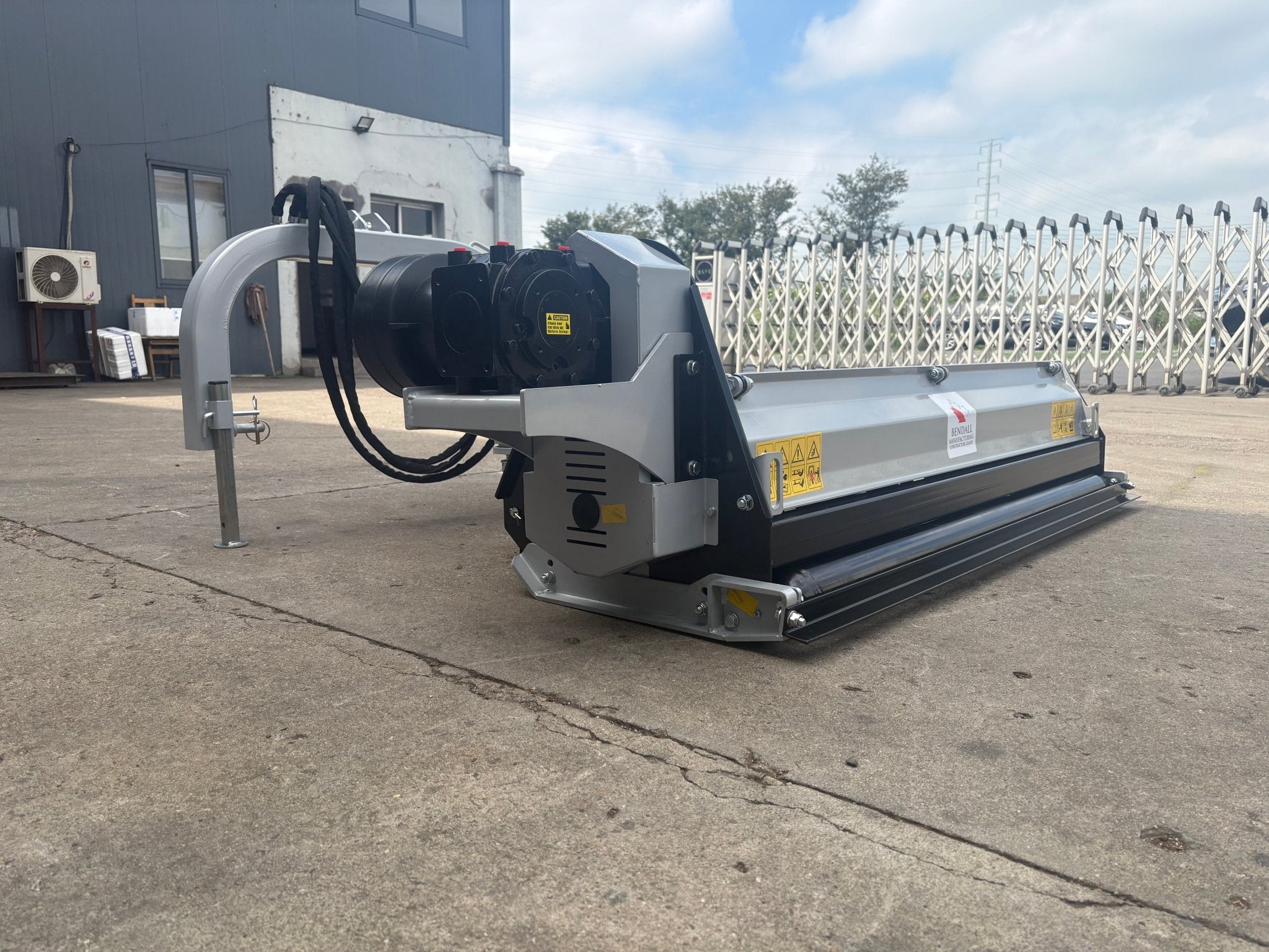 Heavy Duty Brush Cutter Rotary Mower Attachment for Tractor and Loader Multiple Sizes BCRLDW - with 49″ Cutting Width | Sold by Uncle Wiener's Wholesale