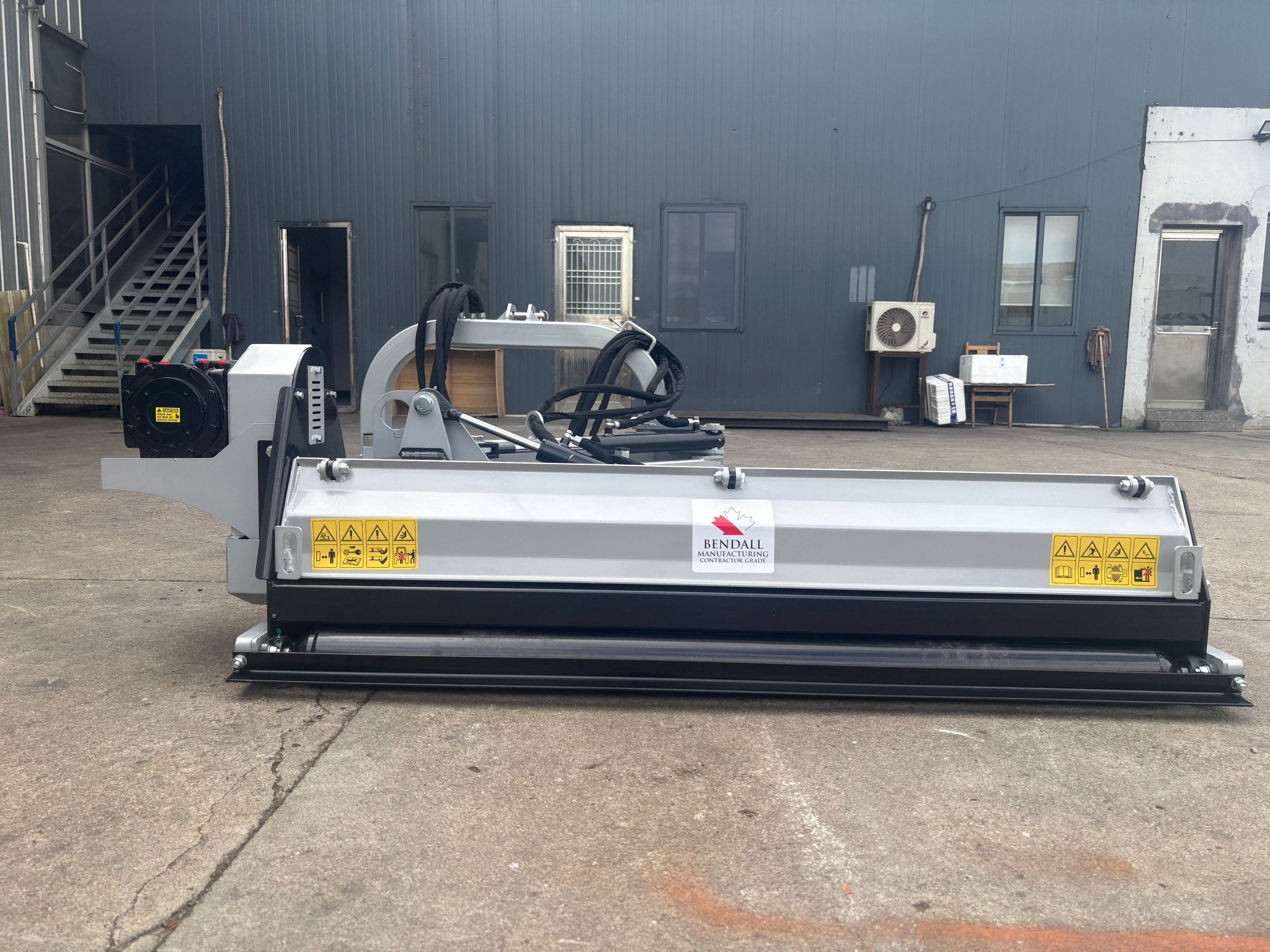 Heavy Duty Brush Cutter Rotary Mower Attachment for Tractor and Loader Multiple Sizes BCRLDW - with 49″ Cutting Width | Sold by Uncle Wiener's Wholesale