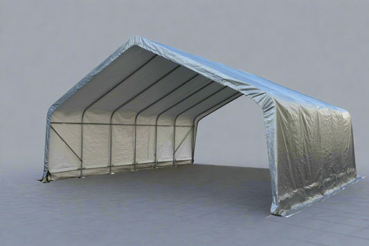 Heavy-Duty 22x24x12 FT Canopy Shelter Front View