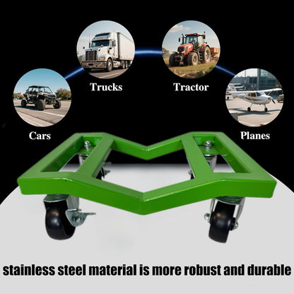 Heavy - Duty Car Dolly Skate Pair 1000kg Capacity LD05005 - with | Sold by Uncle Wiener's Wholesale