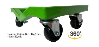 Heavy - Duty Car Dolly Skate Pair 1000kg Capacity LD05005 - with | Sold by Uncle Wiener's Wholesale