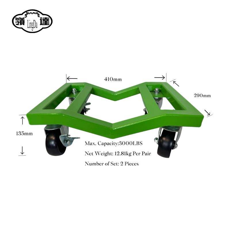 Heavy - Duty Car Dolly Skate Pair 1000kg Capacity LD05005 - with | Sold by Uncle Wiener's Wholesale