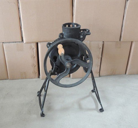 Heavy Duty Cast Iron Corn Sheller Machine – Manual Hand Crank Thresher for Farm, Feed, Garden & Homestead – Durable Kernel Remover Tool 339418 - with | Sold by Uncle Wiener's Wholesale
