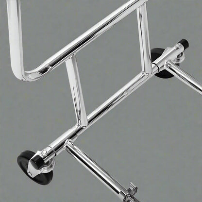 "Heavy-Duty Collapsible Single Rail Clothing Rack with Wheels"

"Adjustable Double Rail Chrome Garment Rack for Retail and Home"

"Heavy-Duty Commercial Clothing Rack Assembly Diagram"

"Smooth Rolling Wheels for Garment Racks – Close-Up View"