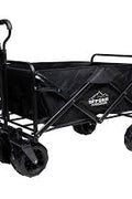 Heavy - Duty Collapsible Folding Garden Wagon with 360° Wheels & Adjustable Handle – Model S1264 - with | Sold by Uncle Wiener's Wholesale