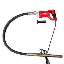 Heavy - Duty Concrete Vibrator – 6.6 FT Shaft | Handheld Cement Compactor HCV0352 - Industrial Concrete Vibrators with | Sold by Uncle Wiener's Wholesale