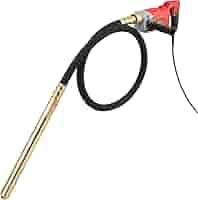 Heavy-Duty Concrete Vibrator 6.6 FT Shaft | HCV0352 Cement Tool Uncle Wiener's Wholesale Heavy-Duty Concrete Vibrator 6.6 FT Shaft | HCV0352 Cement Tool Uncle Wiener's Wholesale