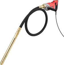 Heavy - Duty Concrete Vibrator – 6.6 FT Shaft | Handheld Cement Compactor HCV0352 - Industrial Concrete Vibrators with | Sold by Uncle Wiener's Wholesale