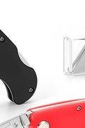 Heavy - Duty Folding Utility Knife with 3 Replaceable Blades – Safety Grip Cutter | SKU UK3B - with | Sold by Uncle Wiener's Wholesale