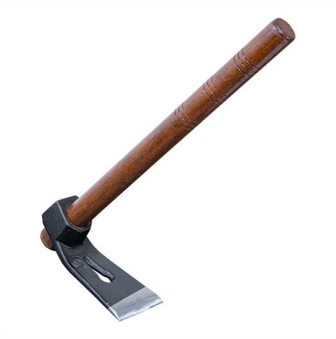 Heavy Duty Garden Hoe with Wooden Handle – Farming, Tilling, Weeding & Soil Cultivator Tool for Yard and Landscaping HOE001 - with | Sold by Uncle Wiener's Wholesale