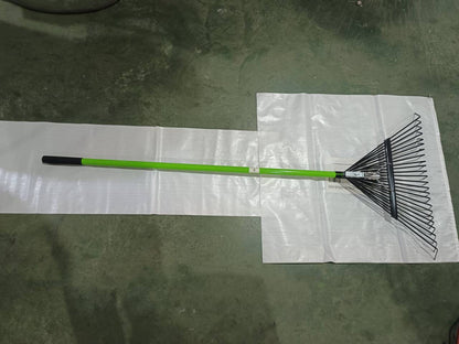 Heavy - Duty Garden & Landscaping Tools – Shovels, Hoes, Rakes, Forks, Scrapers & Axes | Forged Steel & Hardwood Handles - with Bow Rake 14 - Tooth – Fiberglass Handle | Sold by Uncle Wiener's Wholesale