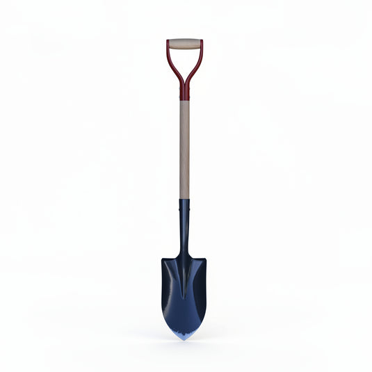 Heavy - Duty Garden Tools – Spade Shovel, Hoe, Ice Scraper – Wood Handle – Mix & Match – Forged Steel - with 48″ SPADE SHOVEL WOOD HANDLE | Sold by Uncle Wiener's Wholesale