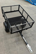 Heavy - Duty Garden Trailer with Pneumatic Tires & US Standard Coupler TC3089 - with | Sold by Uncle Wiener's Wholesale