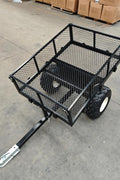 Heavy - Duty Garden Trailer with Pneumatic Tires & US Standard Coupler TC3089 - with | Sold by Uncle Wiener's Wholesale