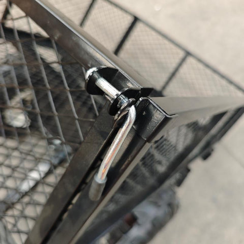 Heavy - Duty Garden Trailer with Pneumatic Tires & US Standard Coupler TC3089 - with | Sold by Uncle Wiener's Wholesale