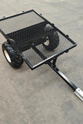 Heavy - Duty Garden Trailer with Pneumatic Tires & US Standard Coupler TC3089 - with | Sold by Uncle Wiener's Wholesale