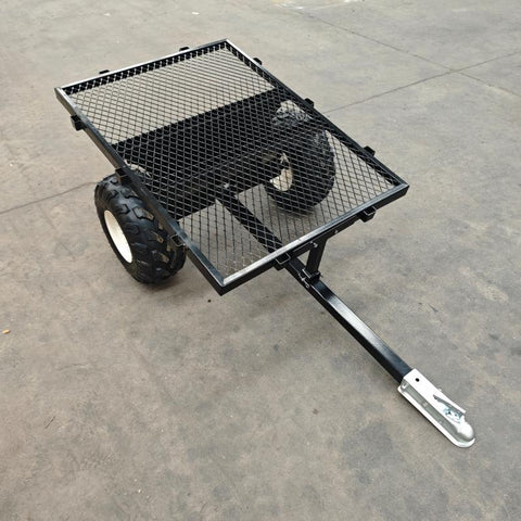 Heavy - Duty Garden Trailer with Pneumatic Tires & US Standard Coupler TC3089 - with | Sold by Uncle Wiener's Wholesale