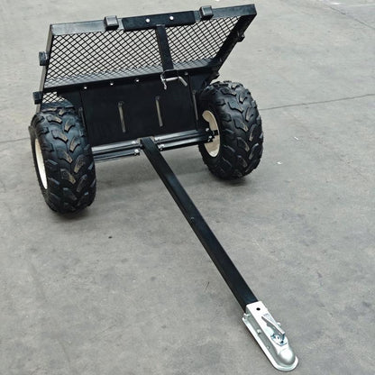 Heavy - Duty Garden Trailer with Pneumatic Tires & US Standard Coupler TC3089 - with | Sold by Uncle Wiener's Wholesale