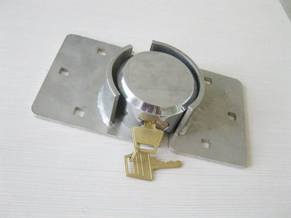 Heavy - Duty Hidden Shackle Padlock Lock Set – Anti - Theft Hasp + High - Security Lock HSH0278 - with | Sold by Uncle Wiener's Wholesale