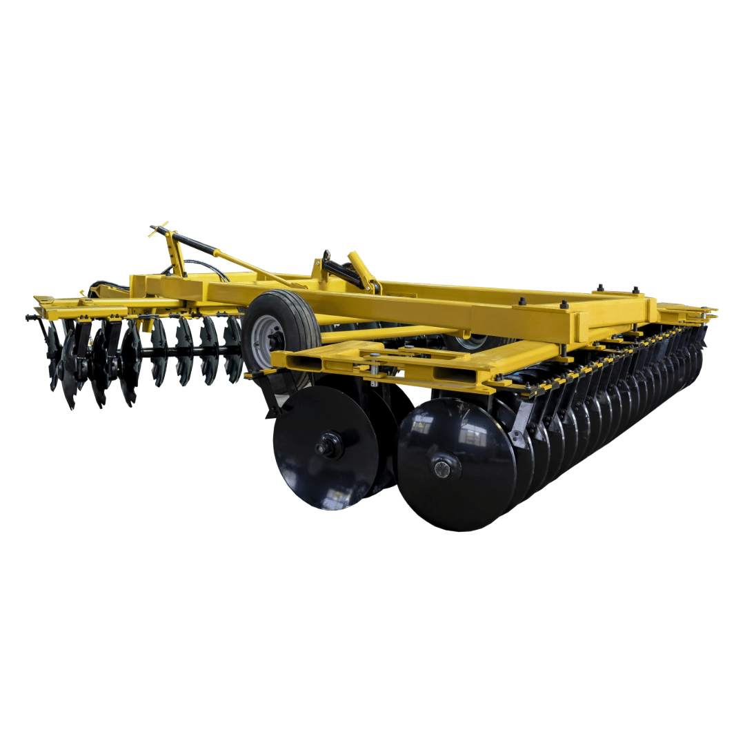 Heavy-Duty Hydraulic Offset Farm Disc Harrow – 10 FT, 14 FT, 17 FT Width Options - Farm Equipment with 10 FOOT | Sold by Uncle Wiener's Wholesale