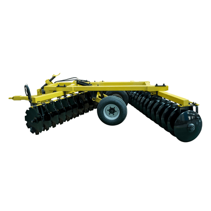 Heavy-Duty Hydraulic Offset Farm Disc Harrow – 10 FT, 14 FT, 17 FT Width Options - Farm Equipment with 10 FOOT | Sold by Uncle Wiener's Wholesale