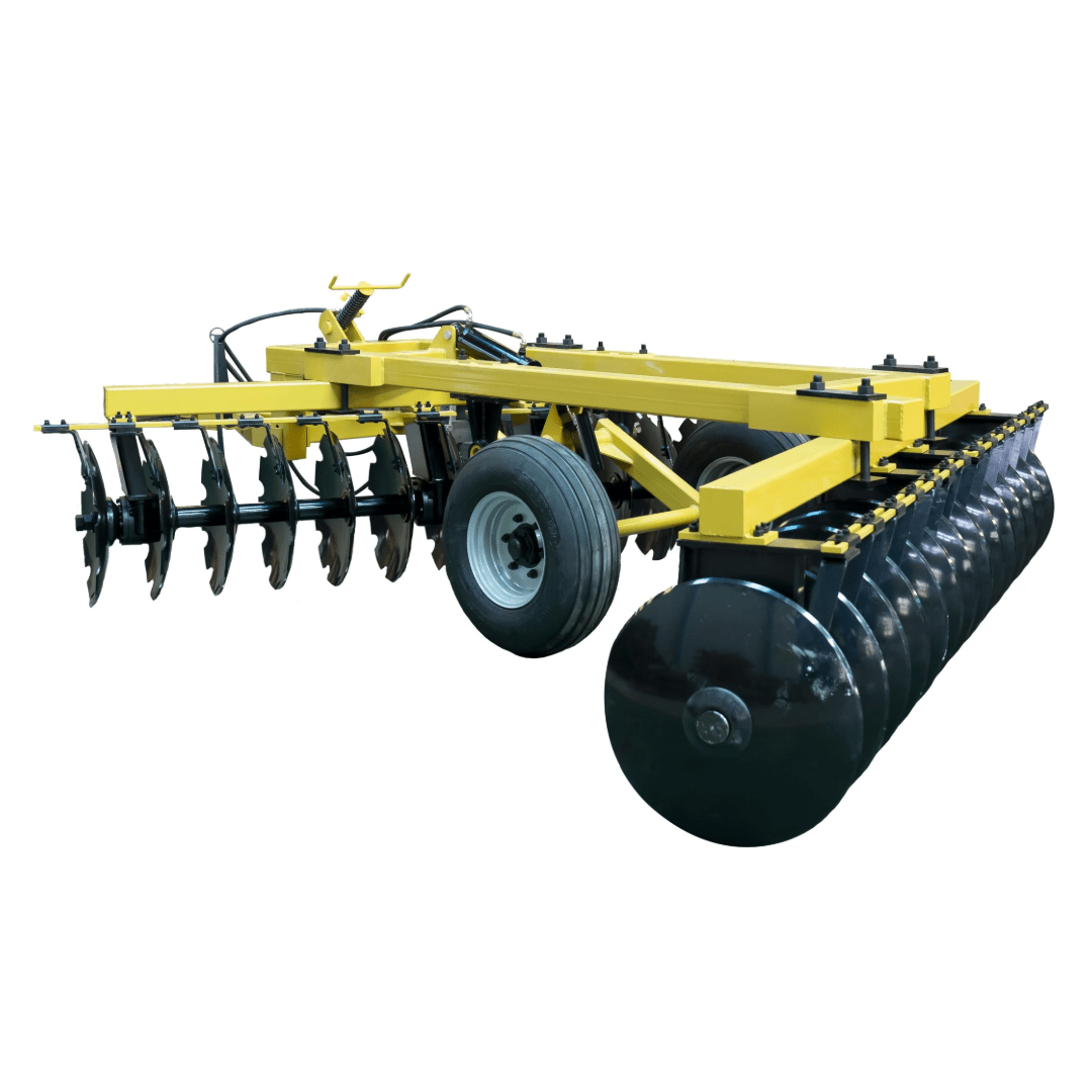 Heavy-Duty Hydraulic Offset Farm Disc Harrow – 10 FT, 14 FT, 17 FT Width Options - Farm Equipment with 10 FOOT | Sold by Uncle Wiener's Wholesale