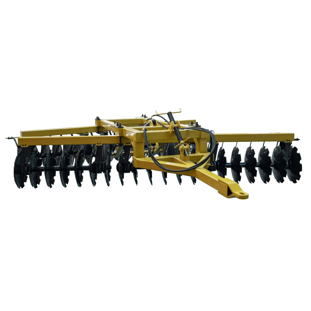Heavy-Duty Hydraulic Offset Farm Disc Harrow – 10 FT, 14 FT, 17 FT Width Options - Farm Equipment with 10 FOOT | Sold by Uncle Wiener's Wholesale